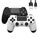 PS4 Controller MOVONE Wireless Controller with USB Cable for Playstation 4 (Berry Blue)