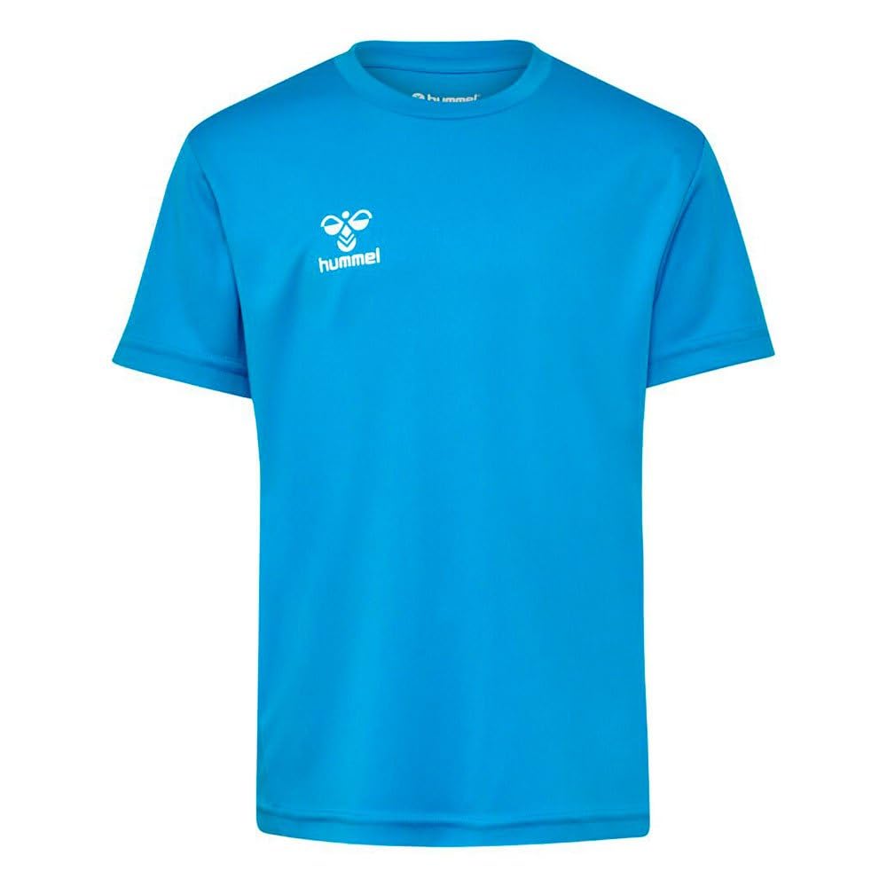 hummel Hmllogo Set Kids T-shirt unisex dla dzieci (1 sztuk), Kolor niebieski, 116