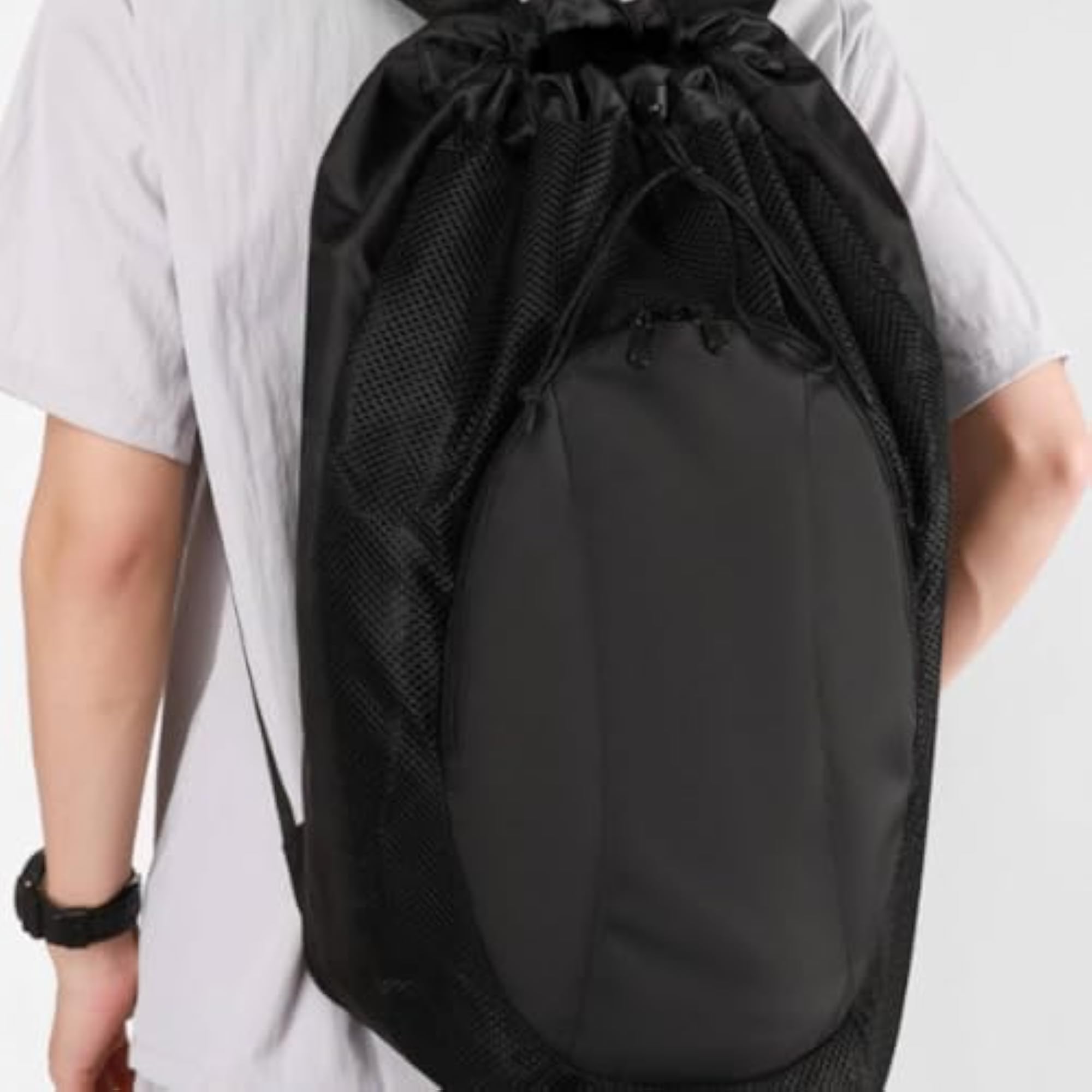 Large Capacity Drawstring Backpack, Breathable