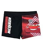 Bund: elastisch Disney Cars Jungen Badehose - schwarz - 104