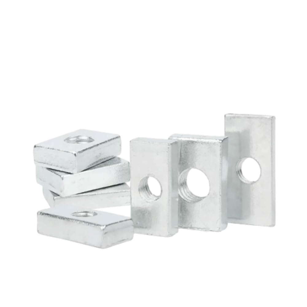 Nakrętka kwadratowa Cienkie nakrętki blokowe ze stali nierdzewnej 304(50pcs-M8x25x15x5)