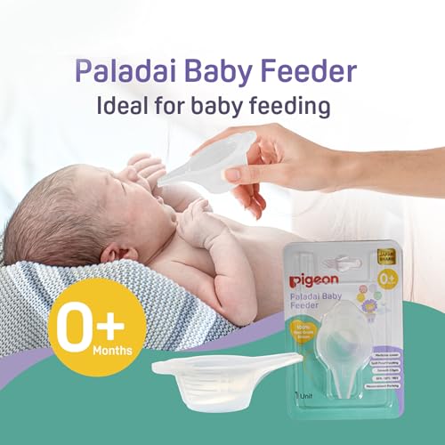 Image of Pigeon Paladai Baby Feeding Silicone Cup - Soft & Reusable Baby Feeder, Easy to Clean - Ideal for Babies