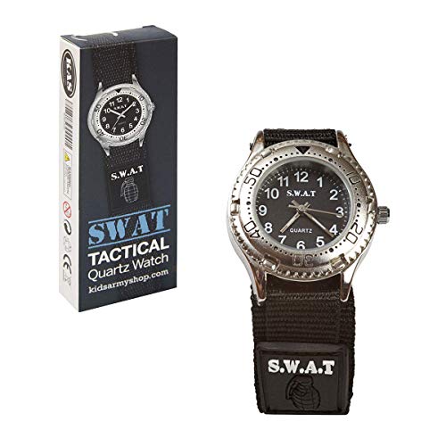 KAS Enfants Montre SWAT  Mouvement à Quartz  S.W.A.T Police Roleplay  Nice Cadeau