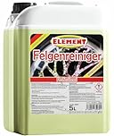 Element Felgenreiniger zur Felgenpflege | Professioneller Felgenreiniger | effiziente & säurefreie Reinigung für Leichtmetall & Stahlfelgen | Wirkindikator | pH-neutral und säurefrei | 5 Liter