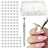 200pcs Soft Nail Sponges for Ombre With Grabbing Pen, Professional Manicure Nail Art Tools for, Ombre Nail Sponge Set