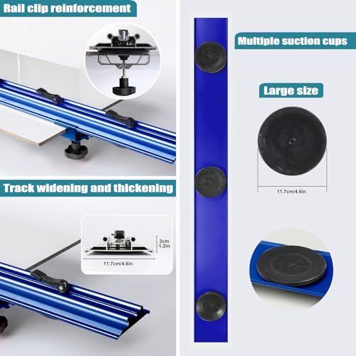 Image of Electric Orbital Angle Grinder Tile Cutter for Large Ceramic Porcelain Tiles Up to 124 inches, Precise Ceramic Tile Cutting Tool Including pumps(Grinder not included)