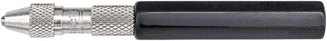 Pin Vise Set with Insulated, Octagonal Handle, Smaller Body Diameter, and Special Tapered Collet for Maximum Clamping Surface - 0-.040" Range - 166A