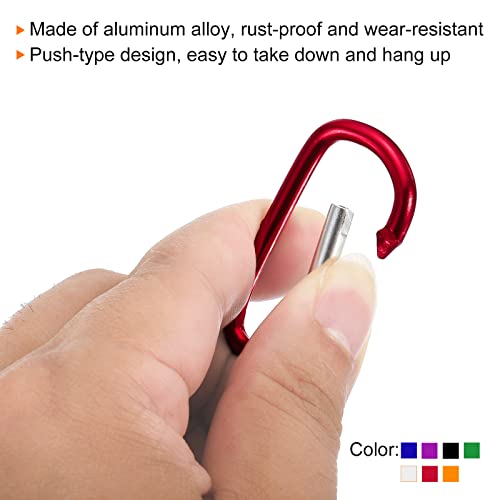 Patikil Compass Keychain Belt Clip, 7 In 1 Set Explorer Party Favors For Camping Outdoors, Multicolored #TOP3