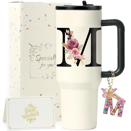 ZIOISNM A-Z 1.2L Gourde Isotherme avec Paille, Mug Isotherme...