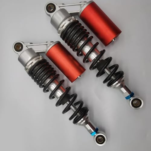 Amortisseur de moto universel or 335mm aux finitions chrome de haute précision