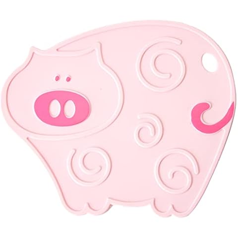 Premier Housewares Pink Pig Silicone Trivet Cover