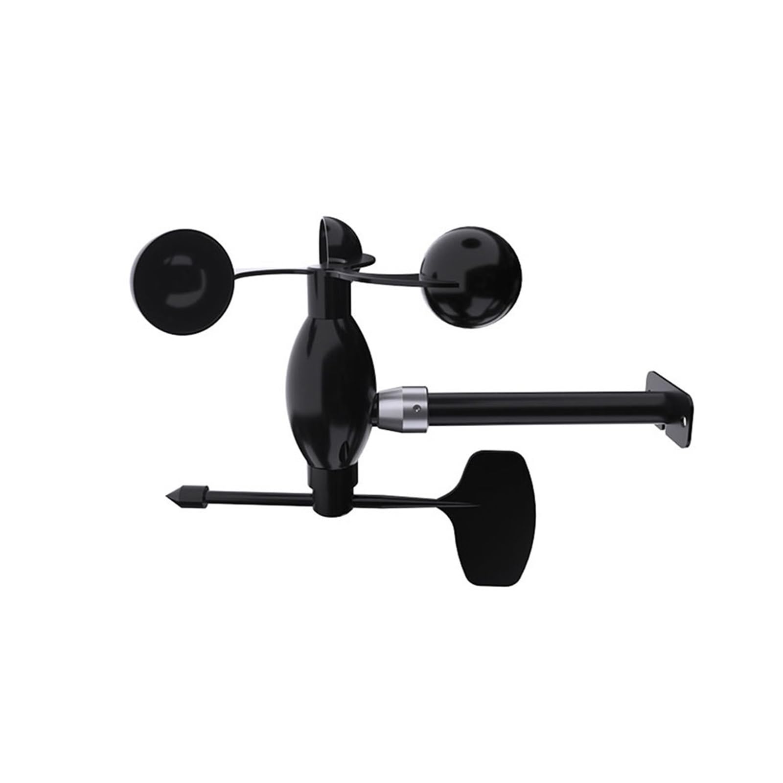 MXXDMOPD Integrated Weather Station Wind Speed and Direction Sensor Agricultural Environment Measurement 360 ° for Environmental Protection(Rs485 Output,Model 1)