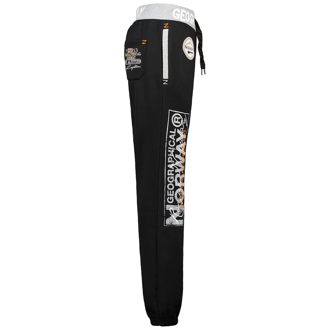 Geographical Norway Myer Men Distribrands - Pantalon Jogging Imprimé Style Casual - Vêtements Qualité Sport Confortable Doux - Survêtement Homme Decontracté Coton