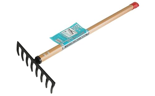 芝生のサッチ取り(小)8本爪600mmアルミ柄付「4010」[ 園芸 園芸用具 庭 手入れ ]