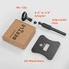 Exound Desktop Mic Stand & Speaker Stand, All Metal Adjustable Height Stand with Cast Iron Base for Dynamic Mic, Condenser Mic & Compact Speakers Up to 4 Inches, Supports 3/8 or 5/8 Thread #5