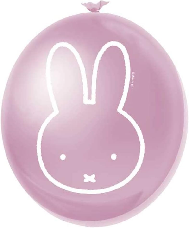 Nijntje Roze 436373 Balloons Pack of 6