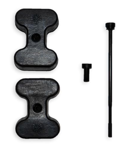 EZ Dock Coupler Set with Drive Tool Durable Recycled Rubber Connectors & Rust-Proof Hardware for Flexible Dock Section Assembly