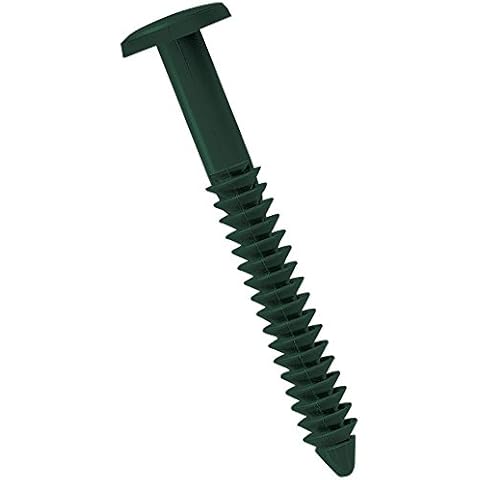 MidAmerica Midnight Green 3" Shutter Lok Peg Fasteners 60 Pack Spikes Longer and Stronger Cover