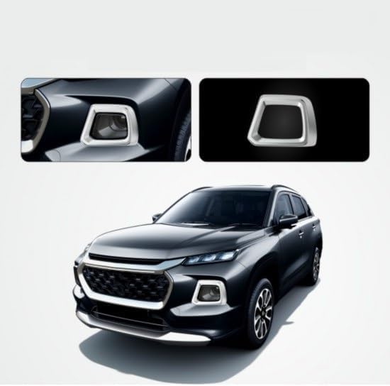 Automoto Halogen Fog Lamp Cover Fog Lamp Chrome Left And Right Side For Maruti Suzukii Grand Vitara All Model