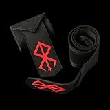 Anime Berserk Wrist Wraps for Weightlifting Men,Gym Straps with Thumb Loop, Wrist Brace for Working Out，Wrist Support Grips for Weight Lifting,Wrist Cuffs Gym