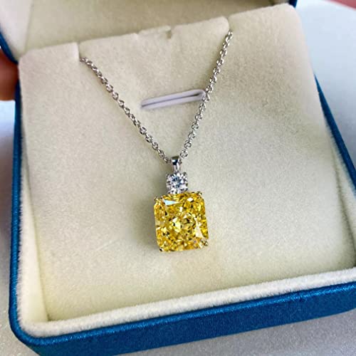 Collier de Mariage Moissanite en Argent 925 étincelant de haute joaillerie - 2