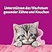 WHISKAS Milch-Kätzchen Katzensnacks 2-12 Monate 6 x 50g – Spezielle Snacks für Kätzchen mit Milchgeschmack