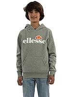 Ellesse Kid's Jero Oh Hoodie, Grey Marl, 12-13 Years
