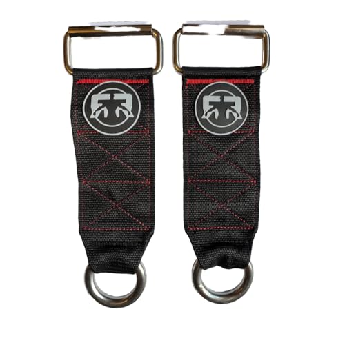 RR GET RIPPED! BY ROSENBLATT Lot de 2 sangles de chargement de 10 x 3, peut supporter 226,8 kg par sangle, joint torique de 10 mm d'épaisseur, entraînement musculaire, ne tourne pas, fonctionne avec