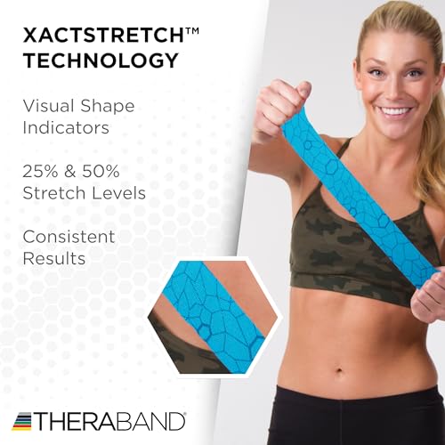 image for THERABAND Kinesiology Tape, Waterproof Physio Tape for Muscle & Joint 