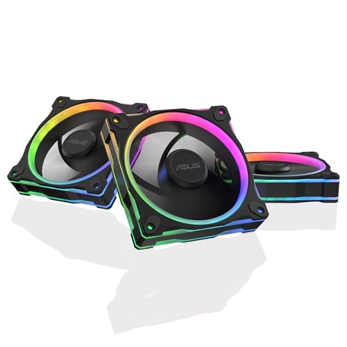Ventiladores ASUS Prime MR120 ARGB para un setup gamer silencioso y luminoso en tu habitación