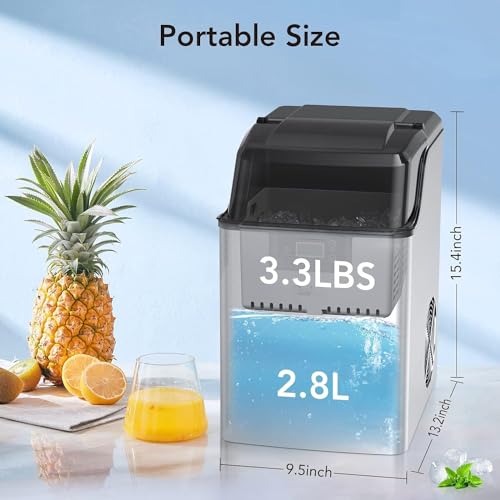 Fabricadora de Hielo Portátil de Mostrador 45lb miniatura 7