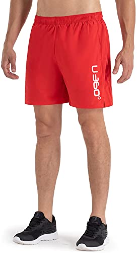 Image of Men's Workout Running Shorts Quick Dry Lightweight Gym Shorts with Zip Pockets S5Shorts