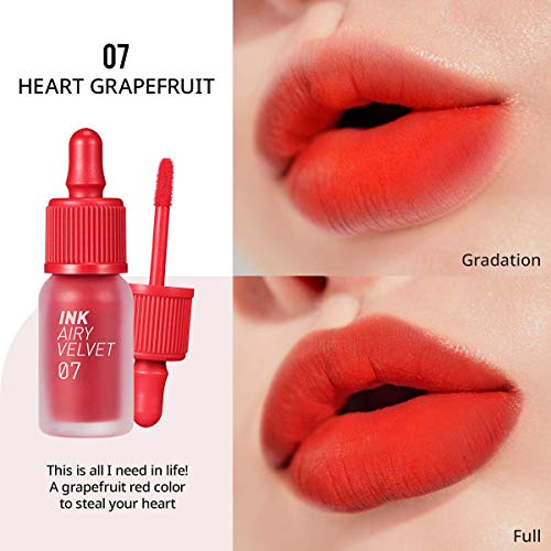 Image of Peripera Ink Airy Velvet Lipstick (07 Heart Grapefruit)