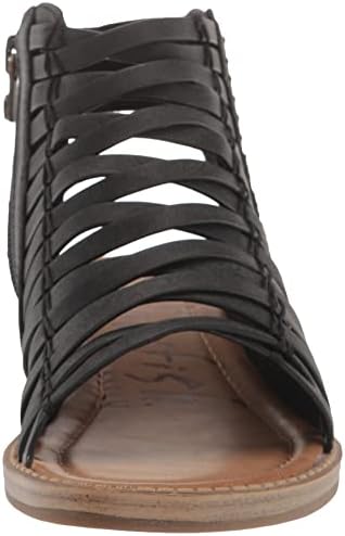 Blowfish Malibu Women's Boxer Slipper, Black Prospector, 6 | Image 1
