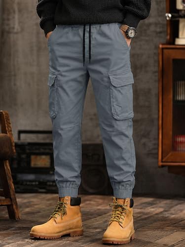 Image of Noble Monk Cargo for Men || Cotton Cargo Pant || Stylish Multi-Pocket Casual Trousers for Men