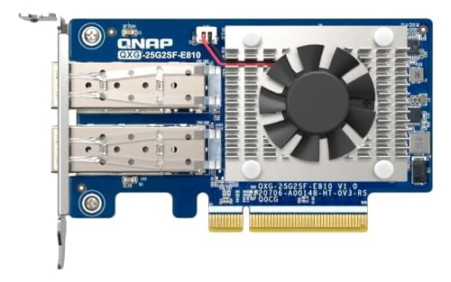 Image of QXG-25G2SF-E810 Two Port 25GbE Network Card with FEC ensuring Reliable Data Transfer Enterprise-Level Networks