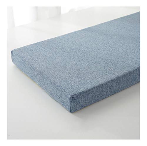 Coussin pour Banc de Jardin Bleu Clair 120x30x5cm Confortable - 2
