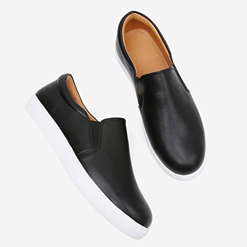 Image of VOCNTVY Loafers for Women Quilted Slip On Shoes Casual Fashion Sneakers