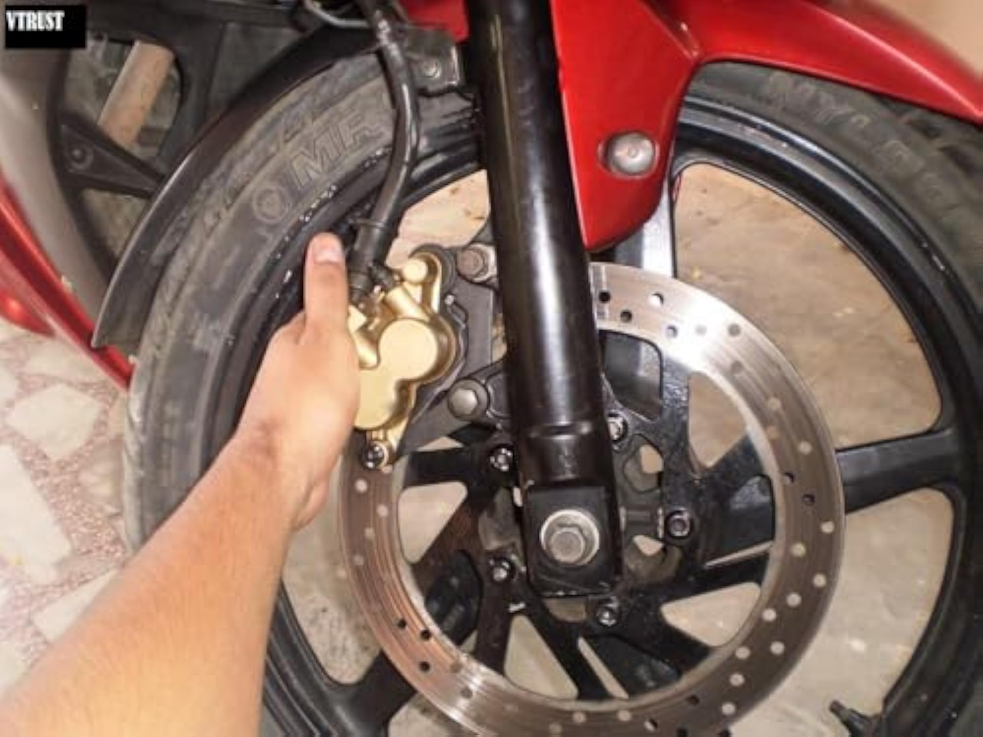 Front Brake Caliper Assembly Compatible for Yamaha R15