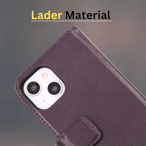 Étui cuir véritable iPhone 14 Rvelon pour sublimer votre smartphone - 7