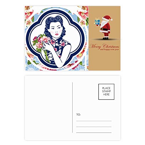 Cartes postales culture chinoise papier rigide 20 pièces pour vœux sans bavure