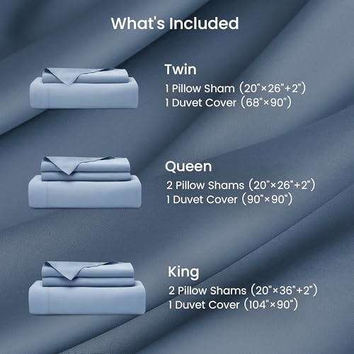 Amélie Home Queen Size Tencel Lyocell Duvet Cover Set - image 6