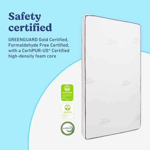 Graco 6-Inch Dual-Comfort Baby Crib & Toddler Mattress - image 2
