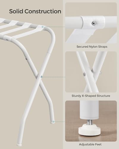 Songmics URLR064W01 Luggage Rack, Luggage Rack thumb #3