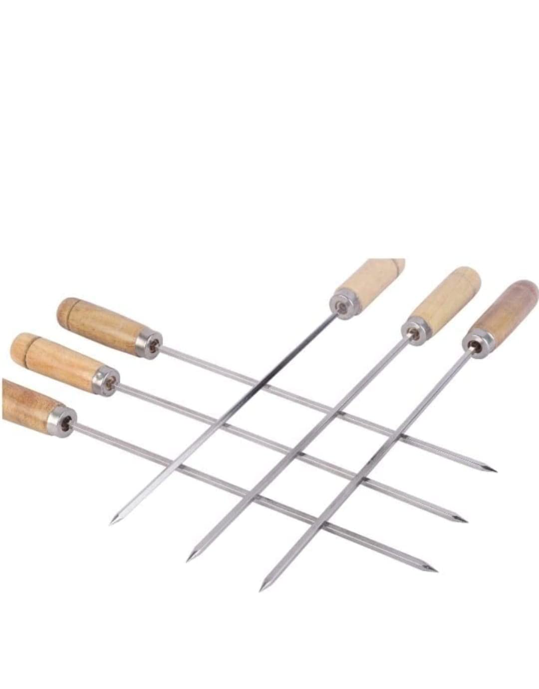 A Z COLLECTION IRON BARBEQUE GRILLS 6 PCS