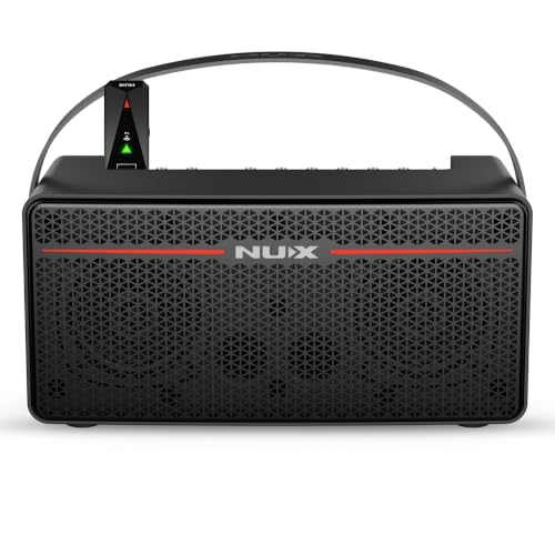NUX Mighty Space Wireless 30W Portable Modeling Guitar Amplifier with Built-in IRs, 7 Presets, Dual...