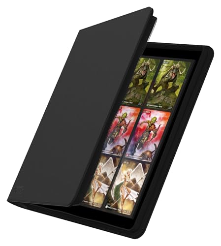 Image of Ultimate Guard Zipfolio 480 - 24 Pocket XenoSkin (Quadrow) Black