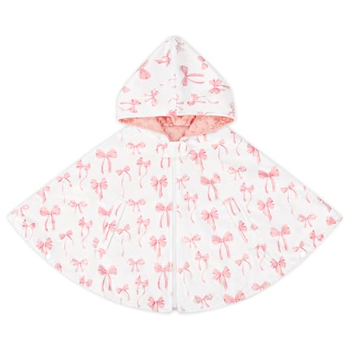 DAYEEBALL Pink Bow Car Seat Poncho image