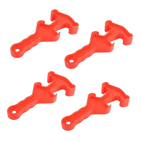 Gatuida 4piezas Llave Abridora De Barril Abridor De Plástico Abrelatas Removedor De Tapas Llave Inglesa Abridor De Para Uso Doméstico Industrial