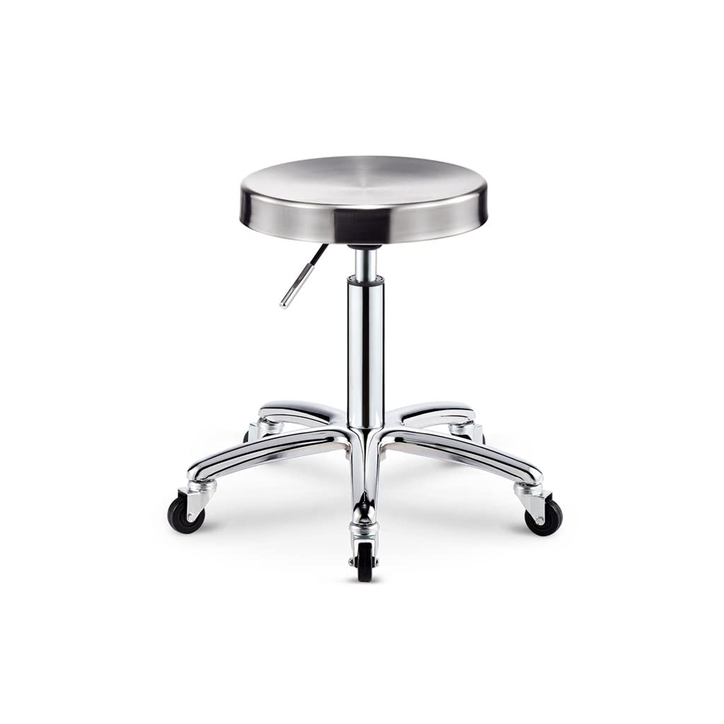 Grand tabouret de coiffeur robuste et élégant pour salon de coiffure
